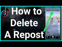 How To Un-Repost A Video On Tiktok